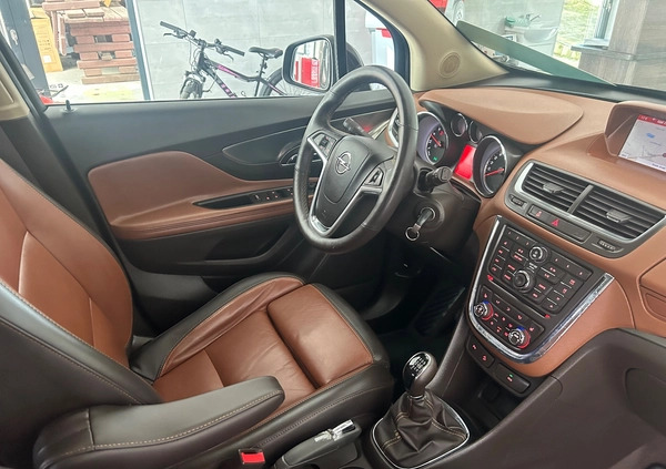 Opel Mokka cena 42900 przebieg: 155400, rok produkcji 2015 z Brańsk małe 704